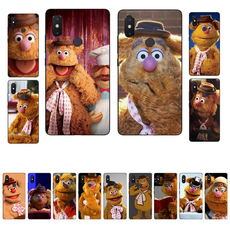 

Disney Fozzie Bear Phone Case for Xiaomi mi 5 6 8 9 10 lite pro SE Mix 2s 3 F1 Max2 3