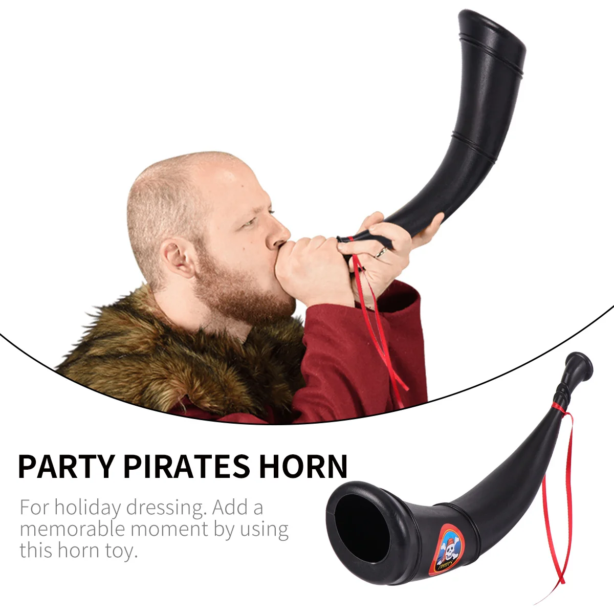 4 шт. детские игрушки пиратский рожок на Хэллоуин