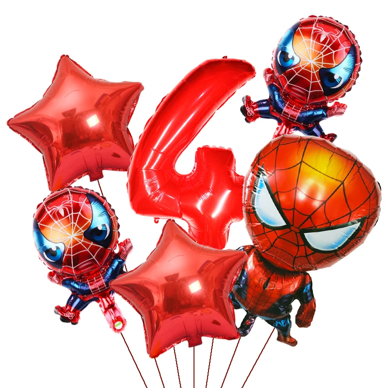 Воздушный шар Человек-паук Халк Капитан Америка |