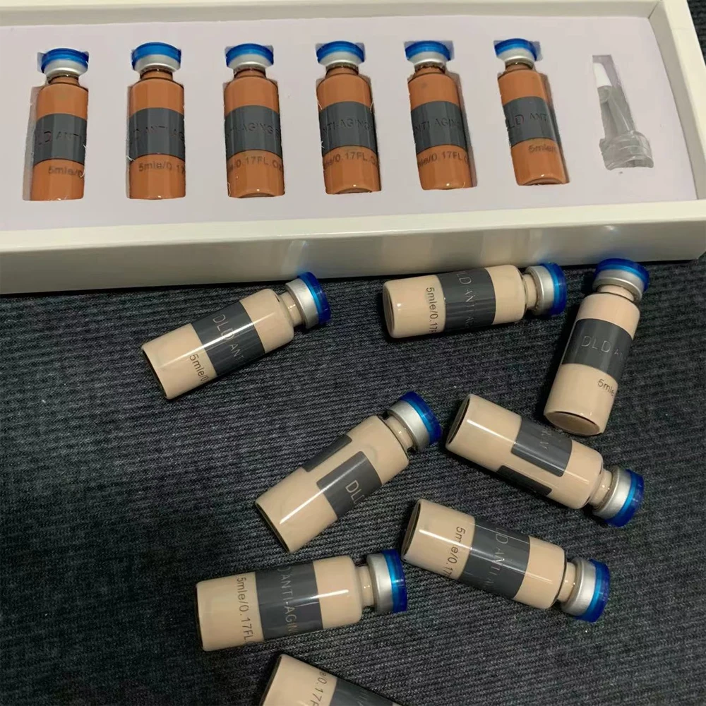 Фото Корейский BB-крем 5 мл Glow Ampoule: стартовый набор для улучшения кожи, полуперманентный, с ниацинамидом, тональный крем-консилер, увлажняющий, для красоты №1