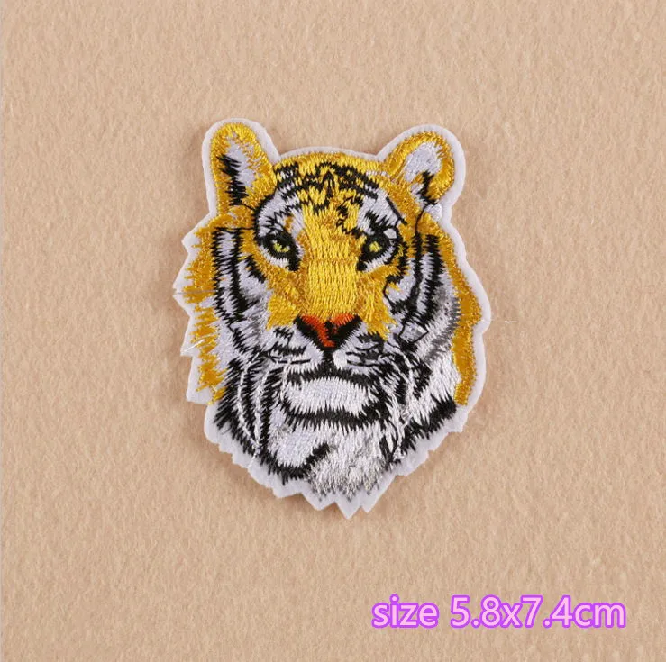 Набор из 10 аппликаций с дикими животными DK