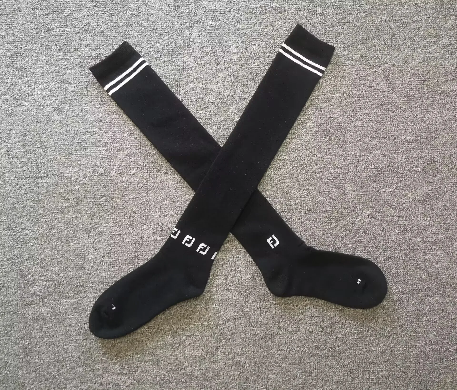 New golf stockings ladies autumn and winter thick knee combed cotton socks outdoor sports socks