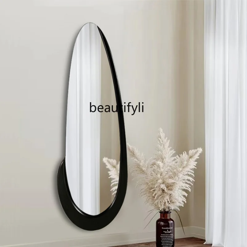 

Полноразмерное зеркало yj, настенное напольное зеркало, светильник, роскошное декоративное зеркало особой формы