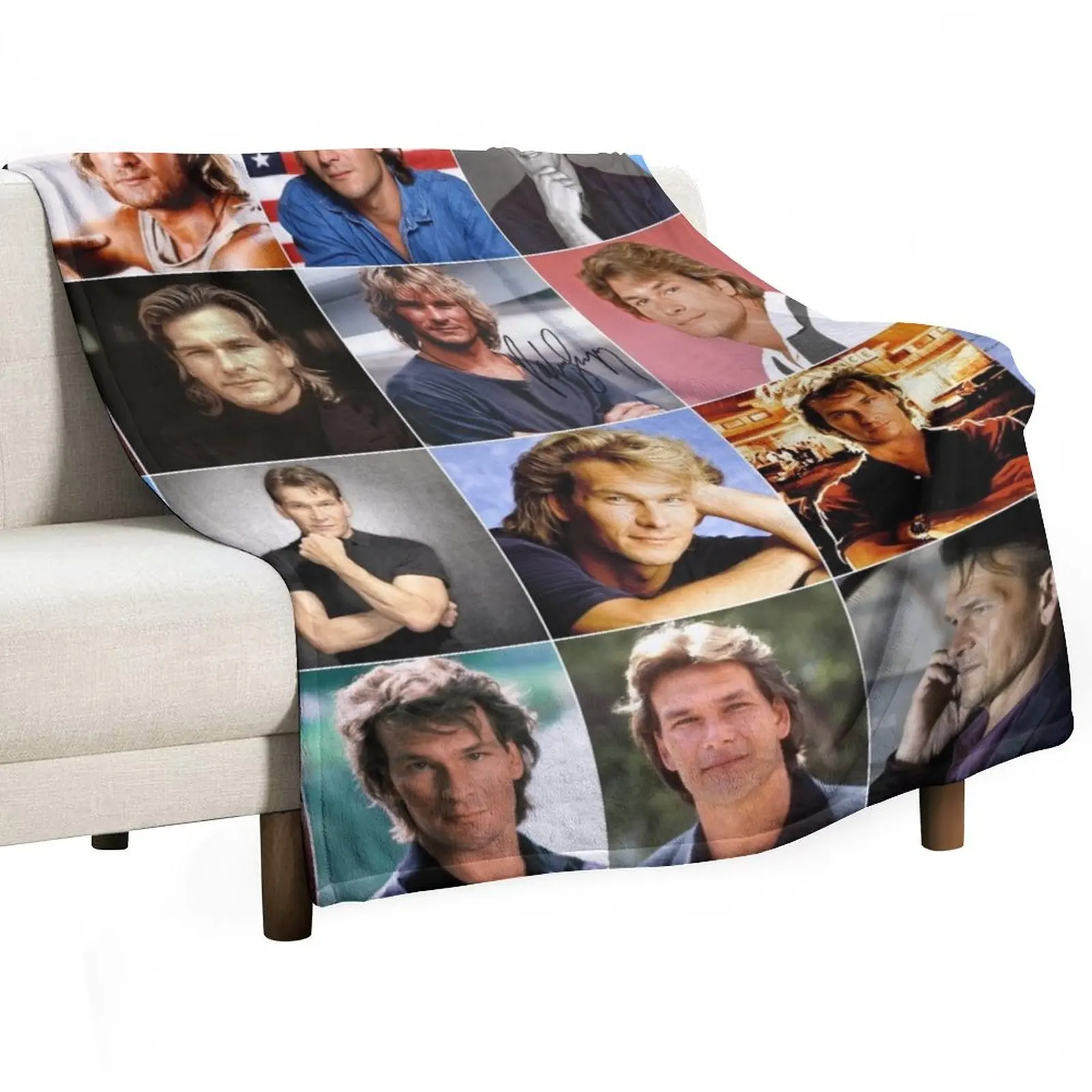 Одеяло для фотоколлажа Патрика Суэйзе роскошные брендовые одеяла сна полярные