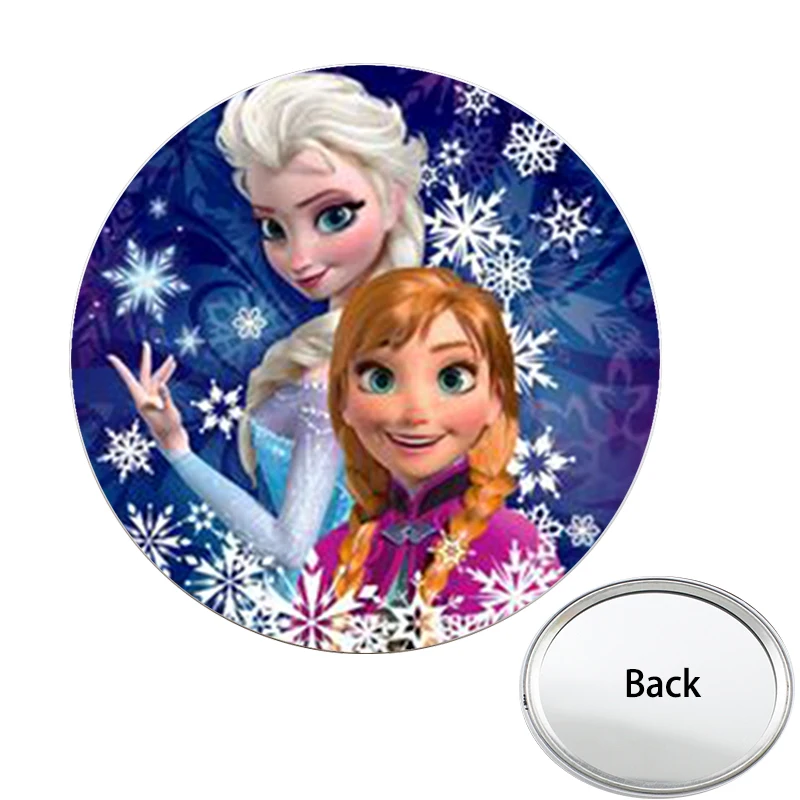

Disney Magic Snow Princess One-Side Tools Compact Portable Mirror Europe And America Hot Sell Frozen Girl's Hand Mirrors SQ01