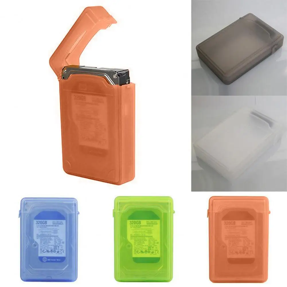 

3.5 Inch IDE SATA HDD Caddy Case External Hard Drive Disk Storage Box For Hdd Enclosure Cases Portable Plastic Protection Case