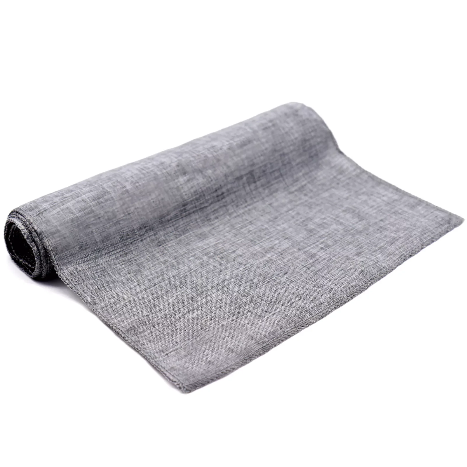 

Natural Imitated Linen Table Runners Vintage Soft Table Runner Gray Home Hotel Rustic Wedding Christmas Party Table Decoration