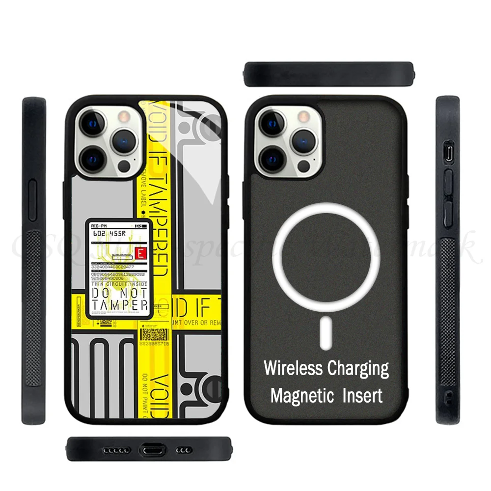 1 шт. чехол для IPhone 15 14 13 Pro Max 11 12 Mini Alex Magsafe