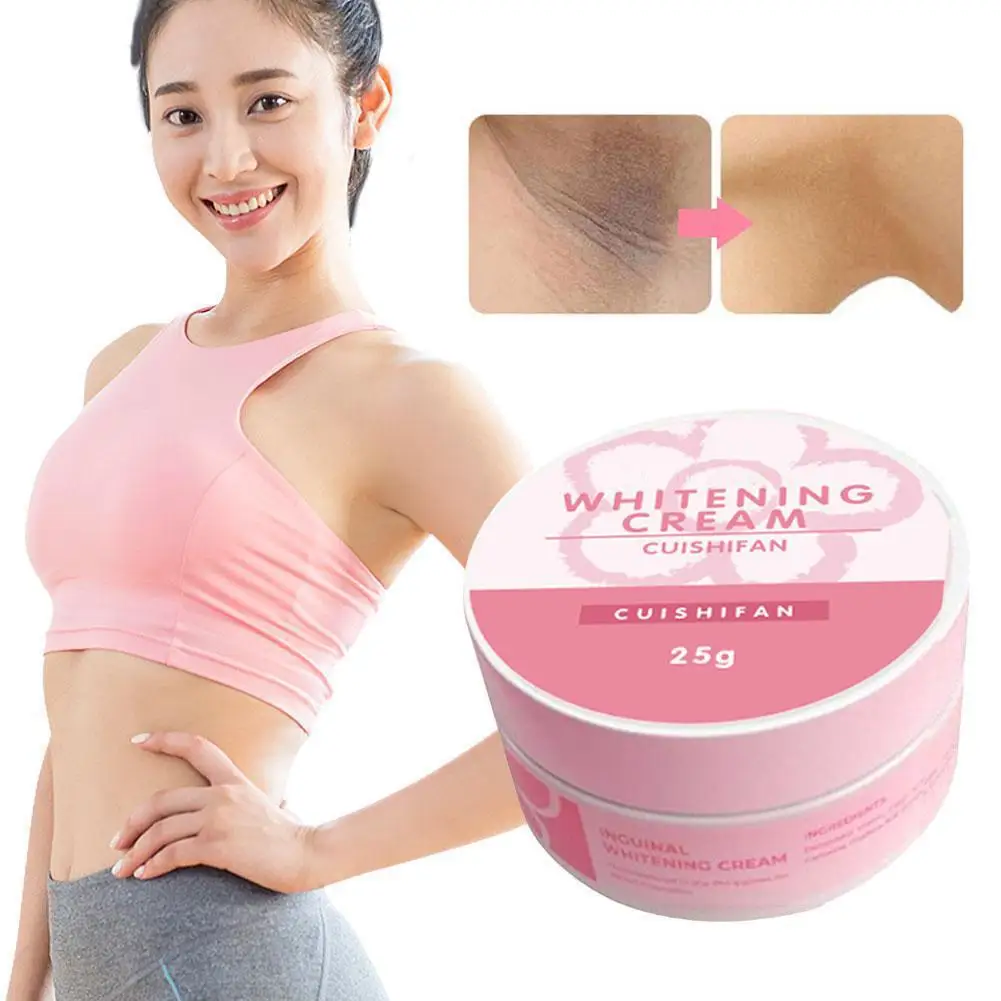 Отбеливающий крем для тела подмышек и интимных частей колена отбеливающий