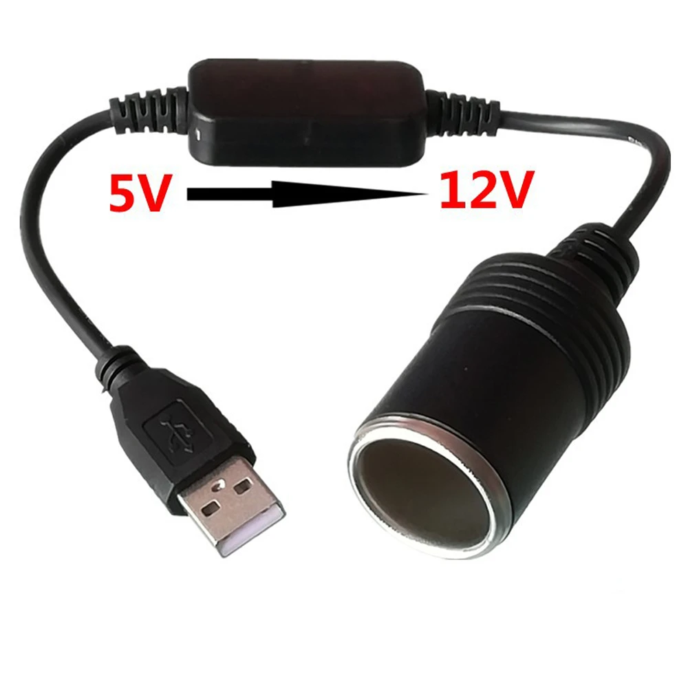 Розетка для автомобильного прикуривателя USB 5в-12в к гнезду проводной контроллер