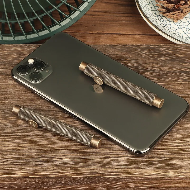 Металлическая авторучка в стиле ретро мини-портативная ручка для письма