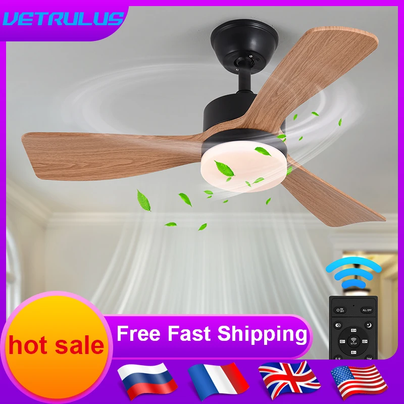 Светодиодный потолочный вентилятор современная люстра подвесной со светом