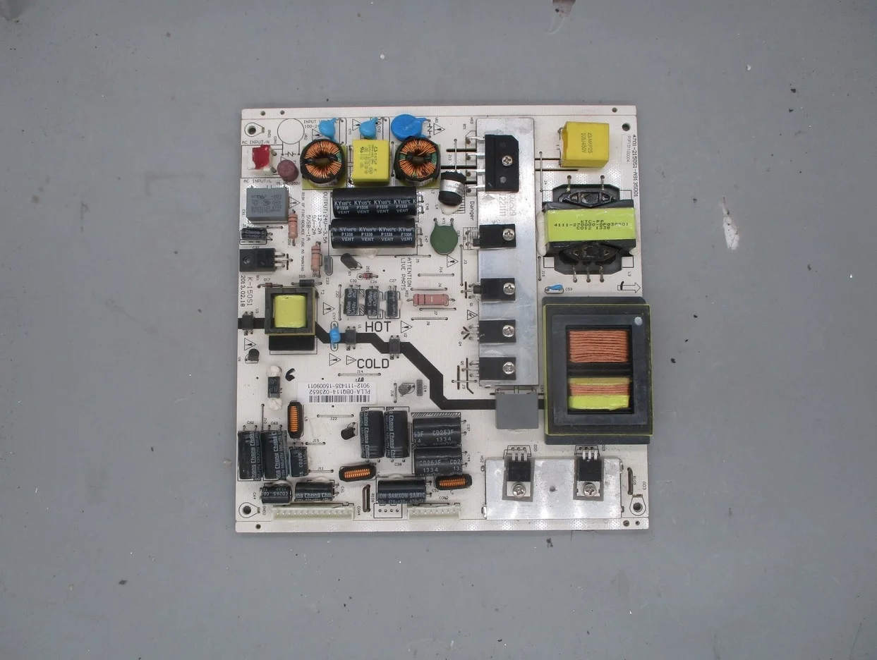 

Disassemble for Tcl 42f3300b Power Board K-150s1 4701-2150s1-a9135d01