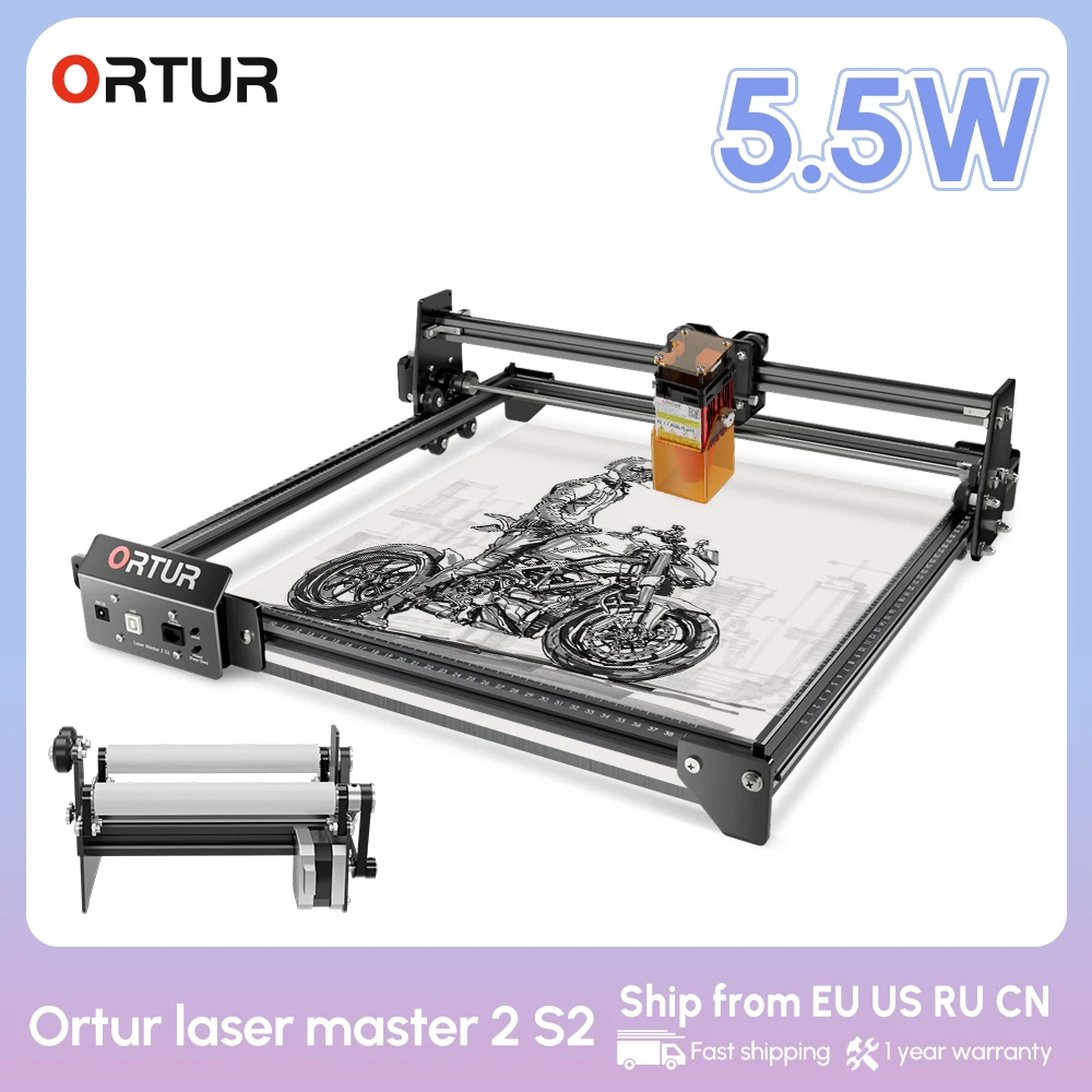Ortur-máquina de grabado láser para hombres, cortador de madera de 10W, herramientas...