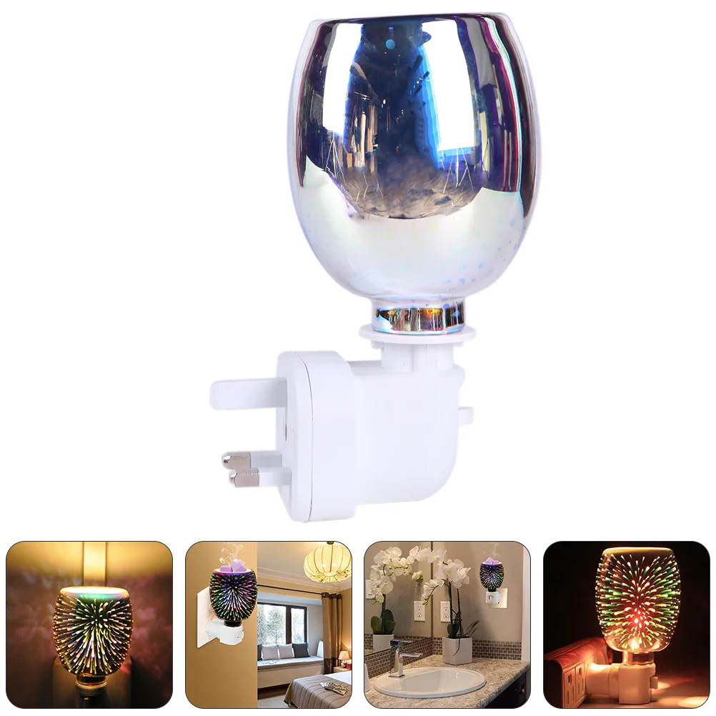 

Warmer Fragrance Wax Electric 3D Plug Melting Lamp Bulb Burner Smokeless