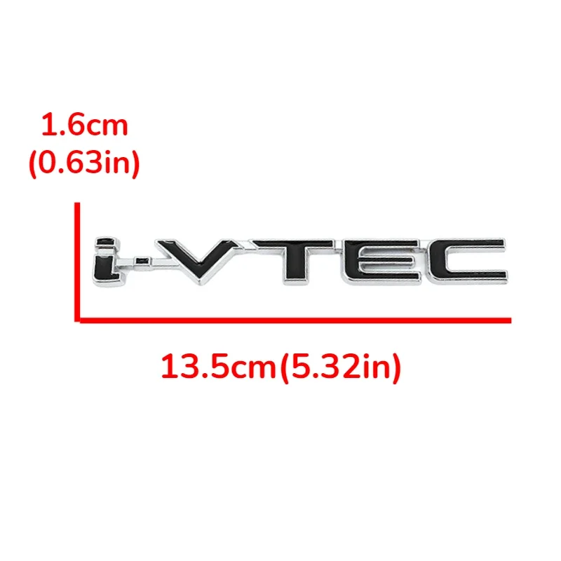 Автомобильная наклейка с эмблемой VTEC для Honda I значок Fit Accord Odyssey CRV HRV внешние