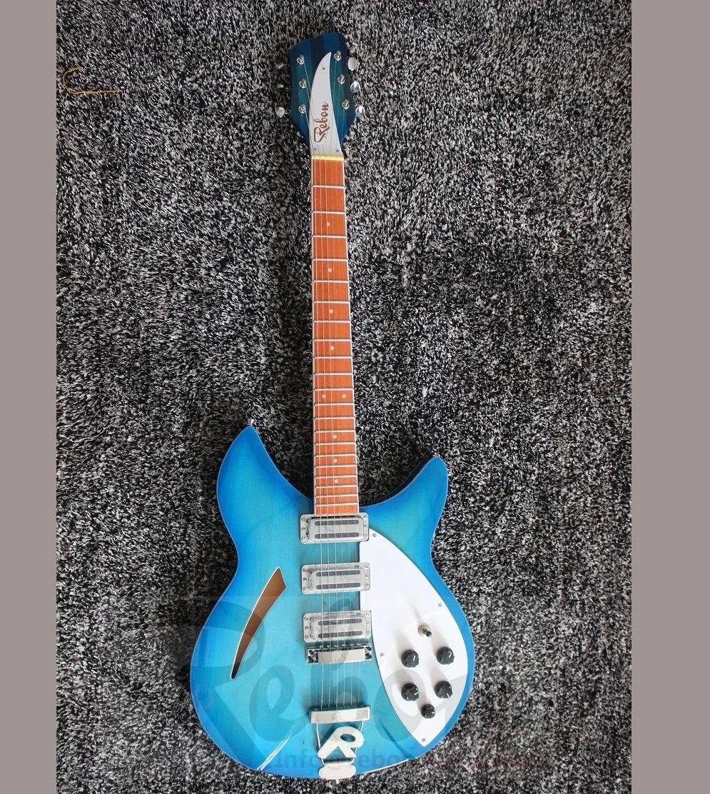 Weifang Rebon 6-струнная электрогитара Ricken 360/электрическая гитара разных цветов