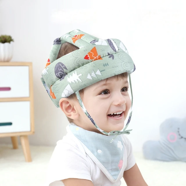 Casco de bebé para gatear y caminar, protector de cabeza de bebé, sin  golpes y cojín suave, protector de cabeza de seguridad para bebés pequeños  I