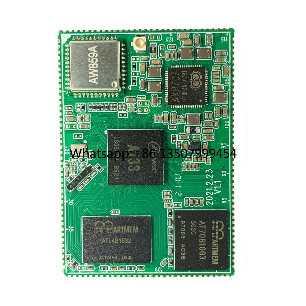 Фото Плата для разработки Helperboard A133 Quad core Cortex A53, мини-ПК, плата с ЖК-экраном №1