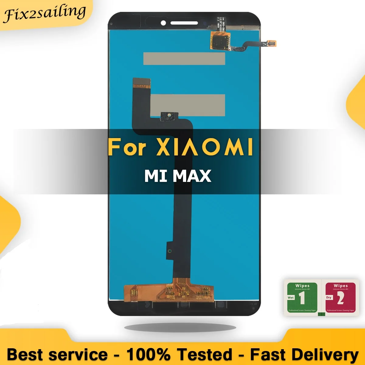 ЖК-дисплей AAA + для Xiaomi Mi Max 1 протестированный сенсорный экран с дигитайзером в