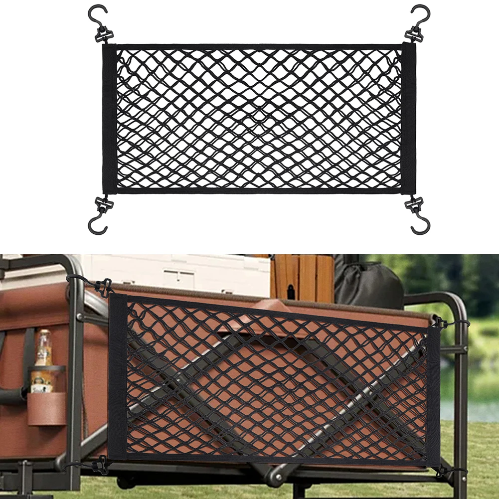 70*35 см грузовая сетка для быстрого внедорожника, для кемпинга, для хранения багажа, сетка для хранения продуктов, автомобильная Сетчатая Сумка