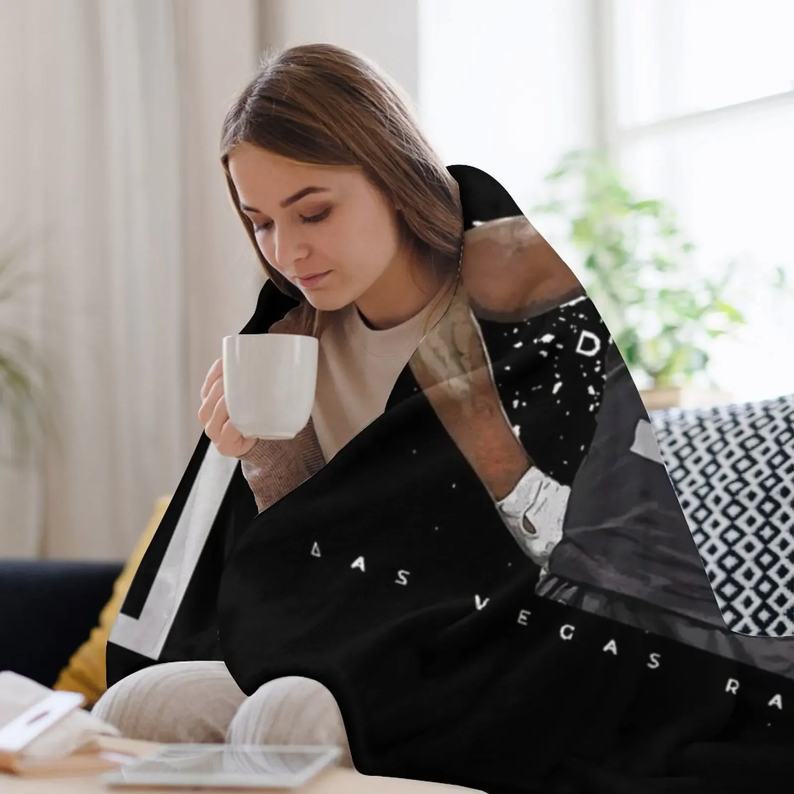 Одеяло Davante adams Очень большое плюшевое одеяло для кемпинга