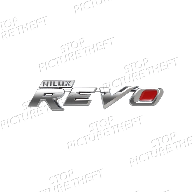 

Для нового логотипа Hilux REVO OFF Road 4WD Пикап 3D металлический значок наклейка кузова автомобиля задний багажник эмблема наклейка украшения аксессуары