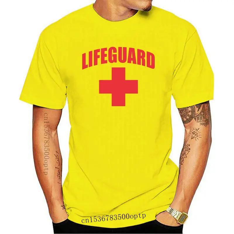 

Man Clothing New Lifeguard T Shirt Lifeguard T-Shirt Awesome Short-Sleeve Tee Shirt Graphic Man Casual Big 100 Percent Cotton Ts