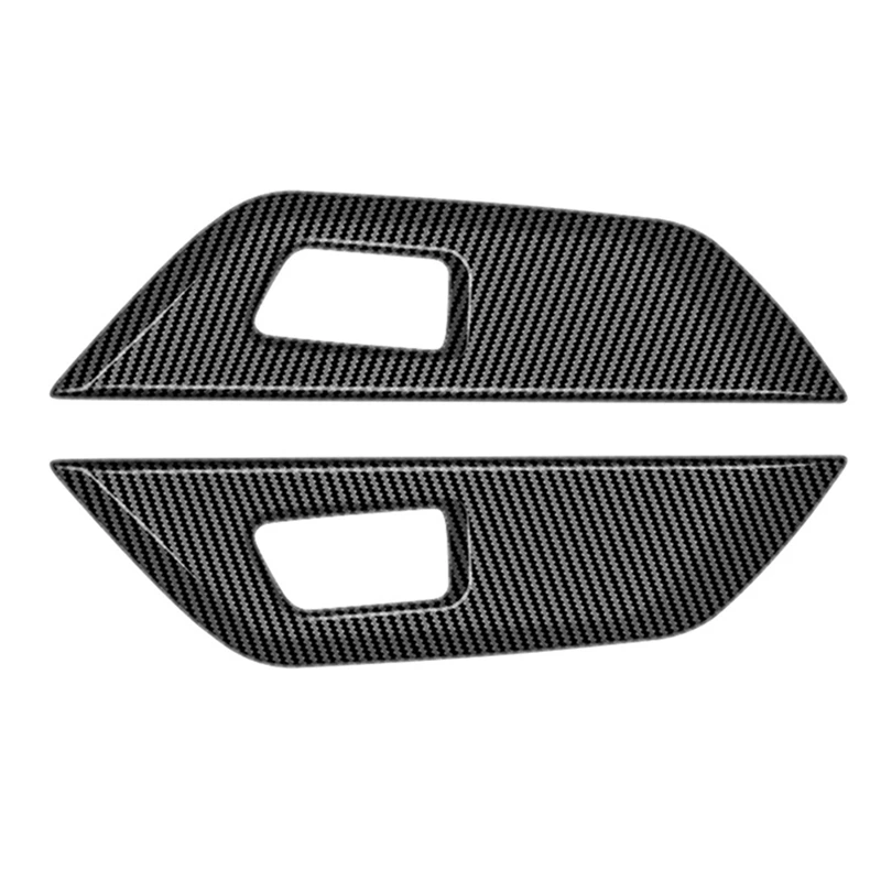 Для Toyota Veloz Avanza 2022 2023 углеродное волокно автомобильная внутренняя задняя дверная