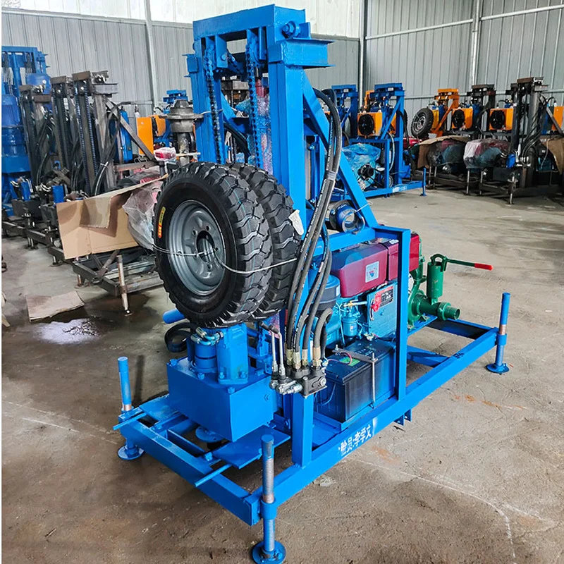 

Manual Electric Water Well Drilling Rig Manual Drilling Rig for Wells Up To 80m