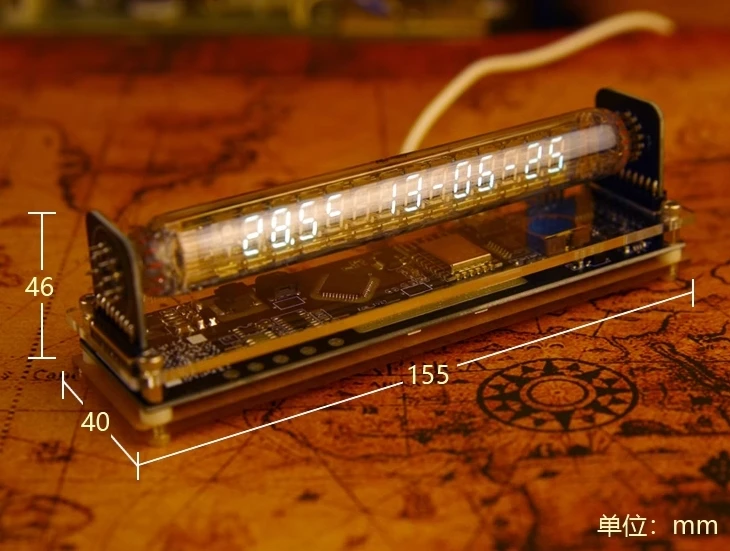Настольные часы OIMG Nixie Tube RGB