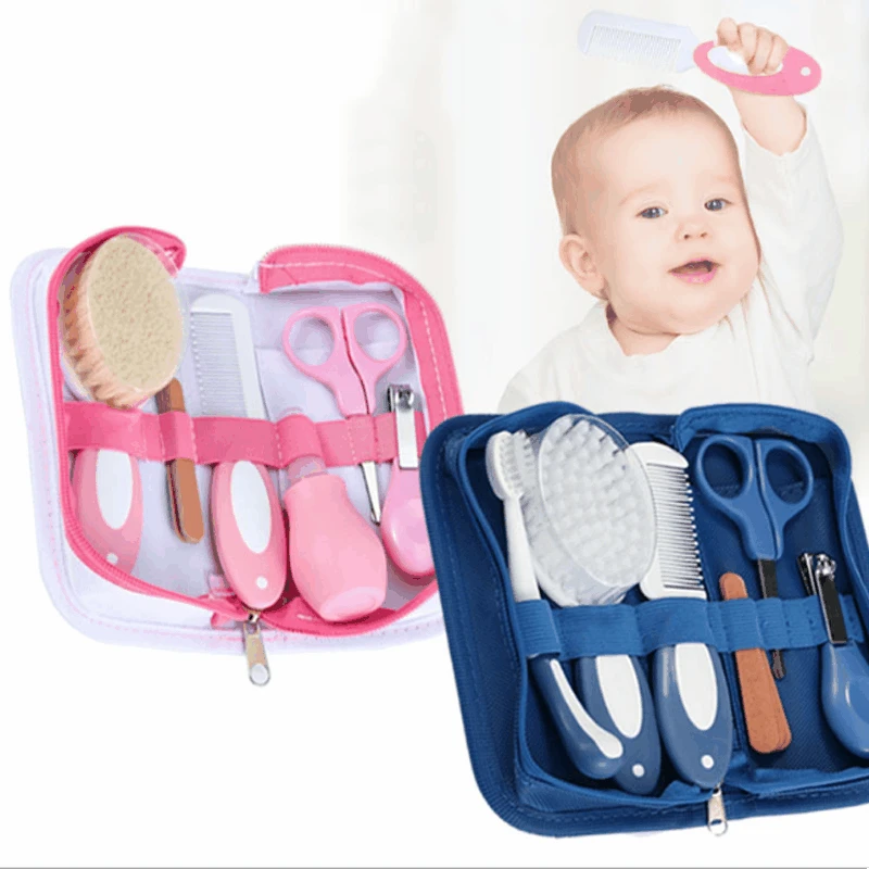 

Многофункциональный Набор для ухода за ребенком, термометр, щетка для ухода за ребенком, триммер для ногтей, ножницы для малышей, набор туал...