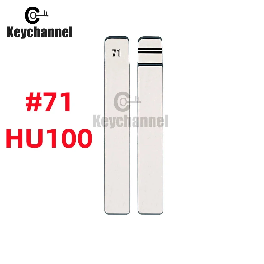 

Набор Из 10 Заготовок Ключей Lishi HU100 KD Для Автомобилей Chevrolet Cruze, Malibu, Opel Astra, Corsa, Haval, KeyDIY