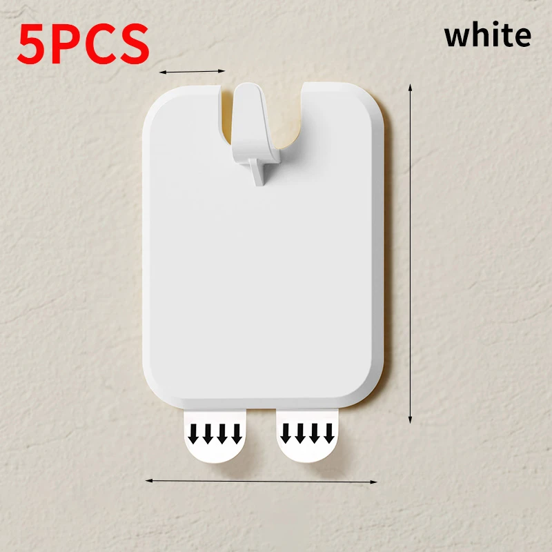 

Настенные самоклеящиеся крючки для фоторамки, 2/4/5 шт., ABS, бежевый/белый