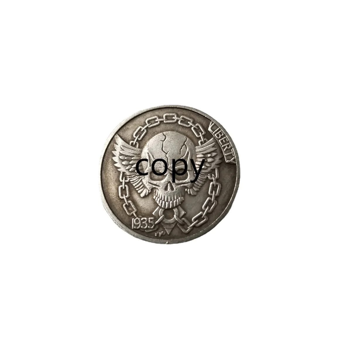 

1935 Skeleton HOBO COIN Rangers COIN US Coin Gift Challenge REPLICA Commemorative Coin - REPLICA Coin Medal Coins Collection