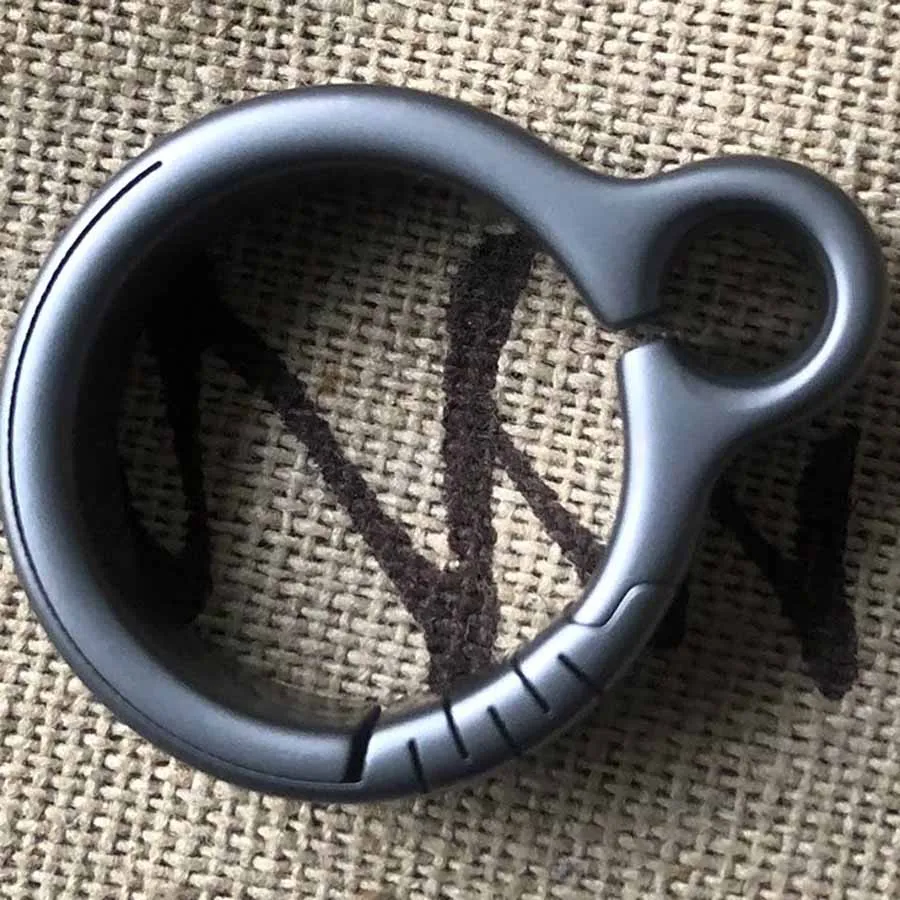 Фото Бескаркасный конвертер Wuji Slingshot из титанового сплава с ЧПУ, третье поколение, бескаркасное кольцо №5