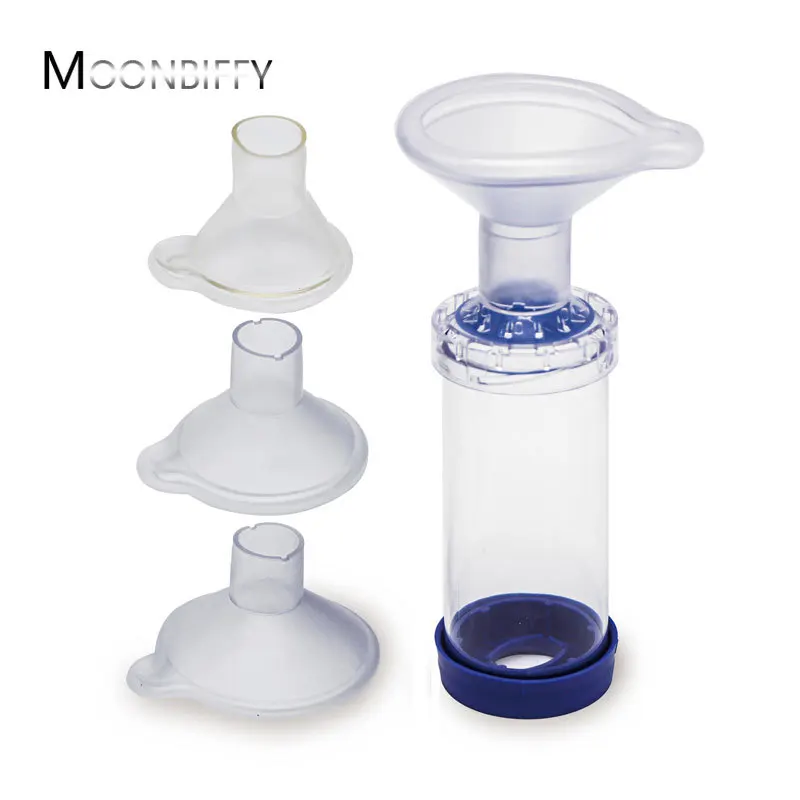 Pet Asthma Inhaler Veterinary Animals Aerosol Chamber Spacer Devices With One PVC Mask Canack Medical