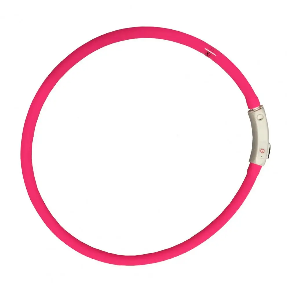 

Светящийся ошейник со светодиодной подсветкой и защитой от потери, зарядка через USB, подарок на день рождения