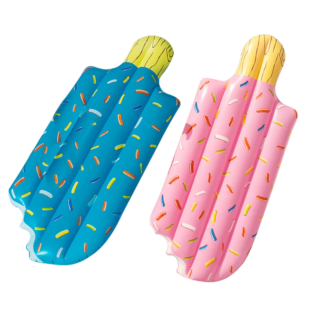 

Ice Cream Summer Inflatable Floating Row Swimming Pool Beach Party Toys For Adults Air Mattresses Bed Water Floating Recliner