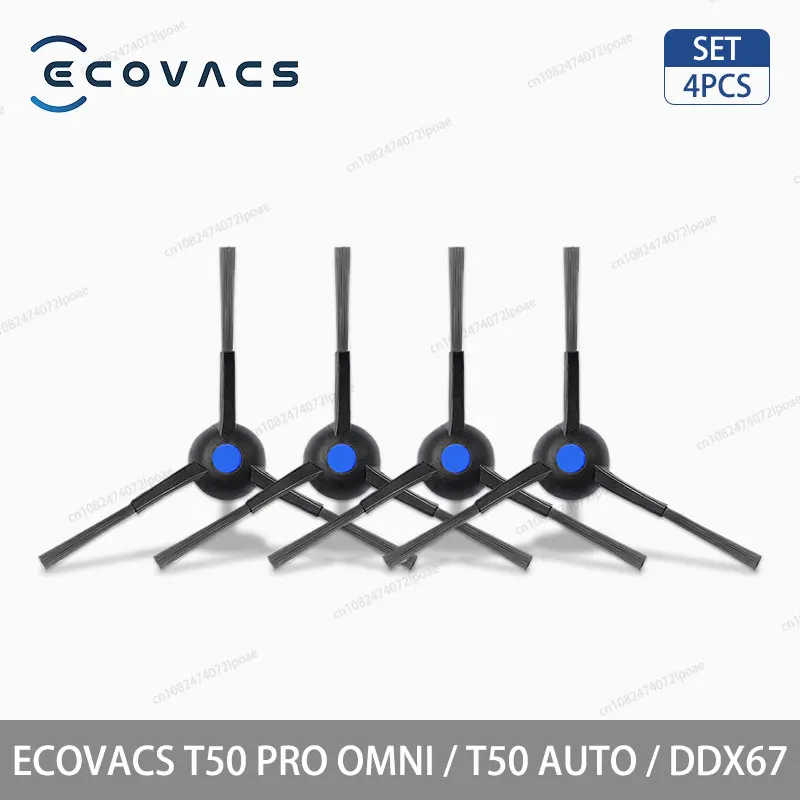 ECOVACS T50 PRO OMNI / T50 AUTO / DDX67 Аксессуары для роботов-пылесосов Основная боковая щетка Hepa-фильтр Швабра Ткань Детали мешка для пыли