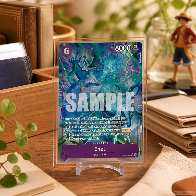 Фото Коллекционные карты Enel OP15-060 DIY OPCG: Классическая игра, аниме-карты, подарок, игрушка, набор из 5 или 10 штук №1