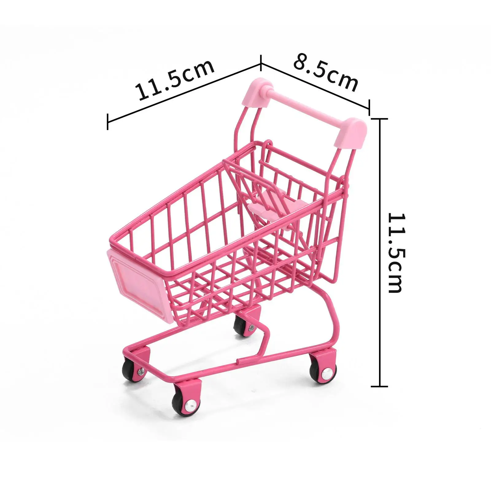 Миниатюрная корзина для покупок канцелярские принадлежности настольный