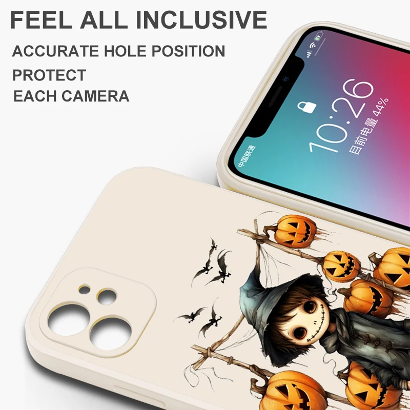 Halloween Pumpkin Skull For Xiaomi Redmi K70 K60 K60E K50 K50i K40 Gaming Ultra K40S K30 K30S K20 Pro Phone Case Funda Coque