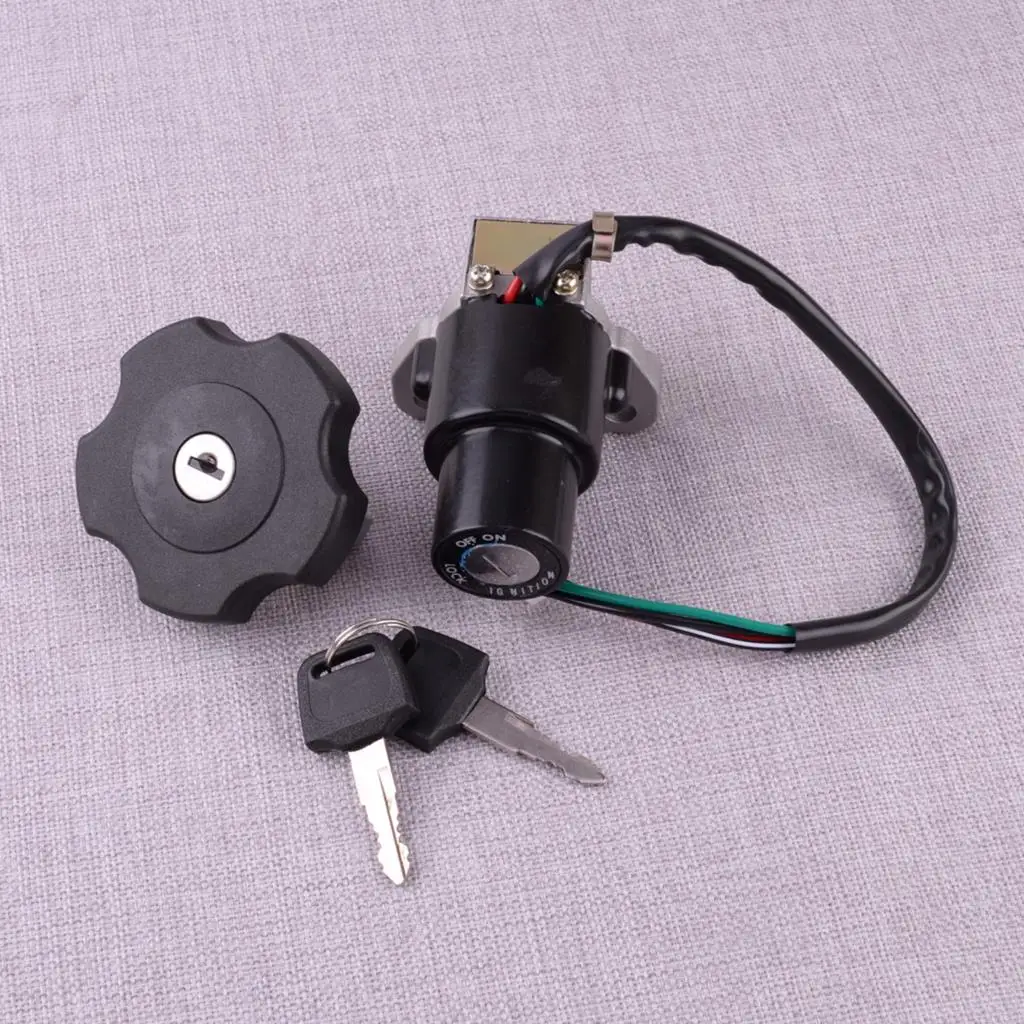 

Переключатель зажигания, топливная газовая крышка, набор ключей замка, подходит для Yamaha XT600 TW200 DT200 DT200R XT225 Serow 4-Pin