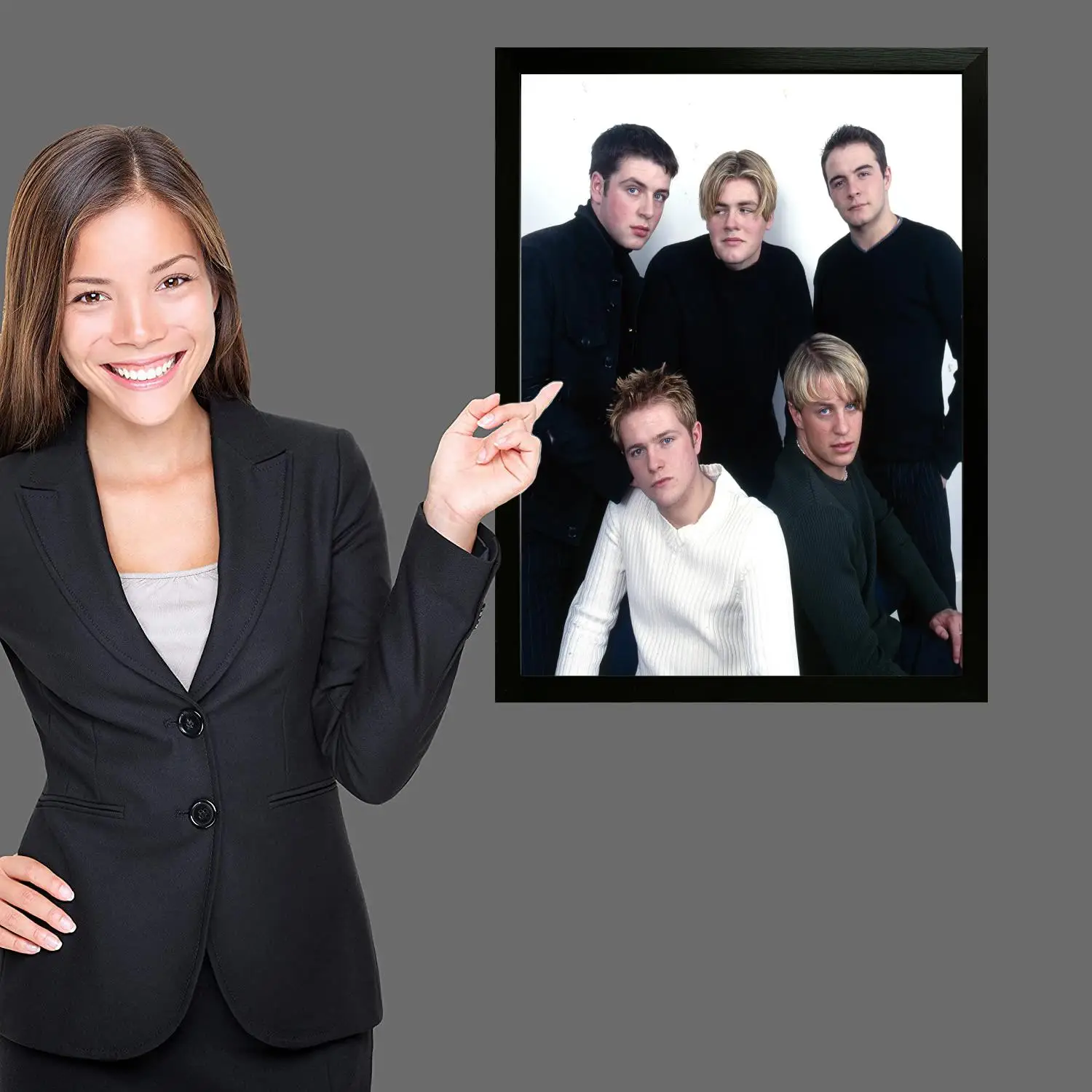 Печать на холсте &quotСовременная семья&quot