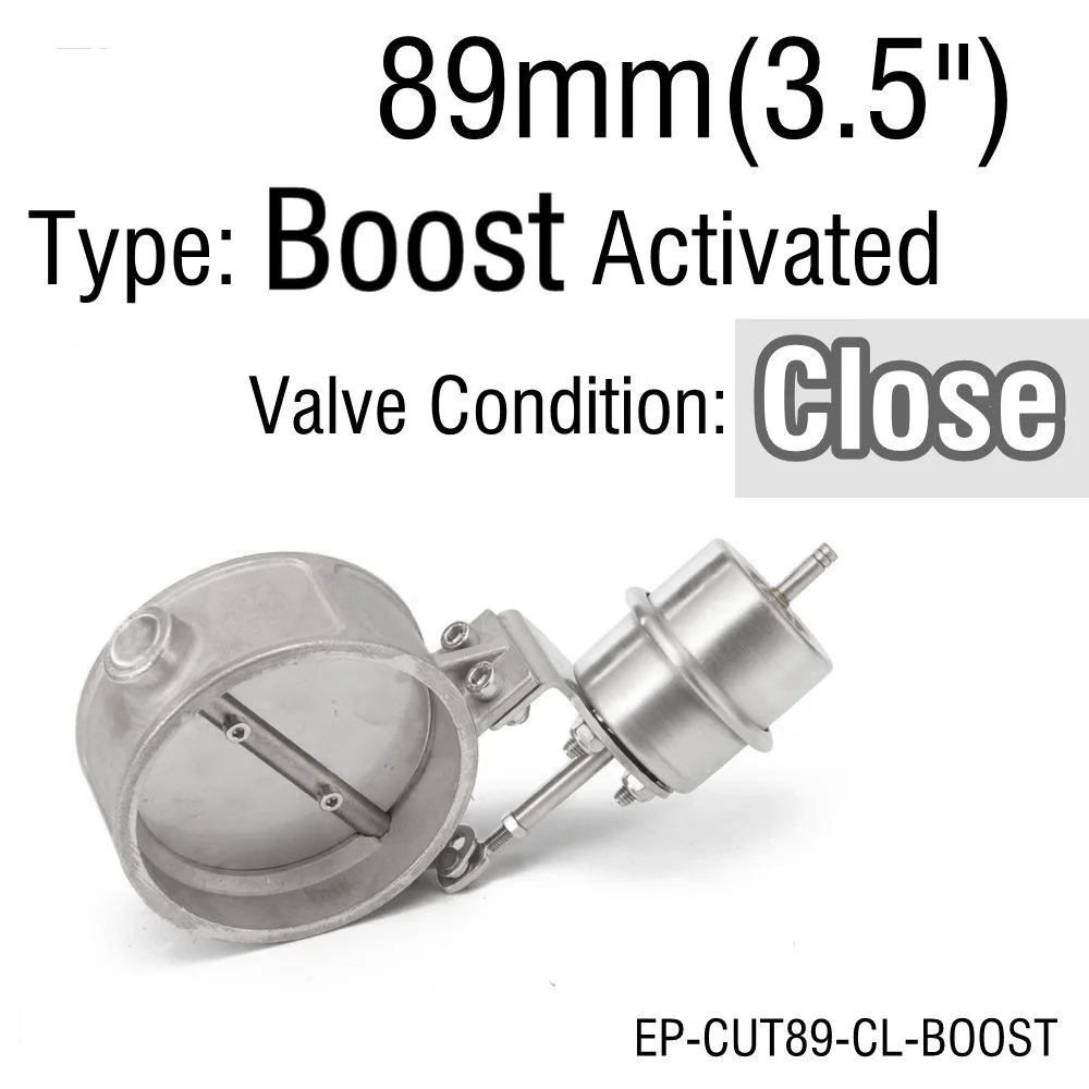 

EPMAN New Boost активируемый выхлопной выхлопной трубы/сброс 89 мм/102 мм Закрытый стиль Давление: около 1 БАР для VW Polo