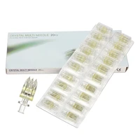 korea 5 pins crystal multi needle mesotherapy replaced micro needle for dermal ez filler 32g 1 5mm