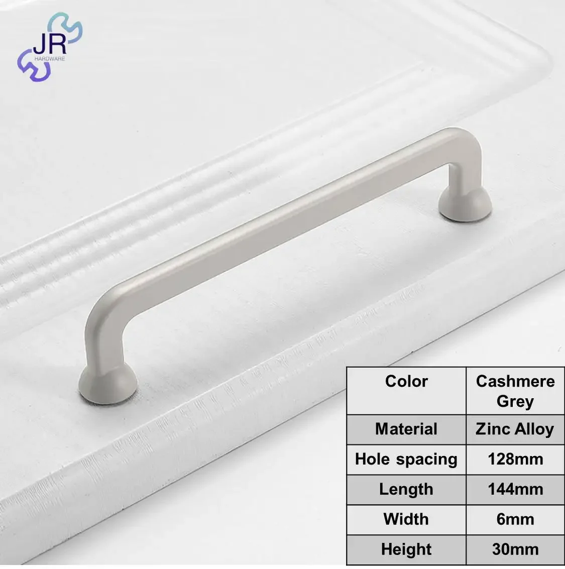 

Кремовая дверная ручка для шкафа из цинкового сплава