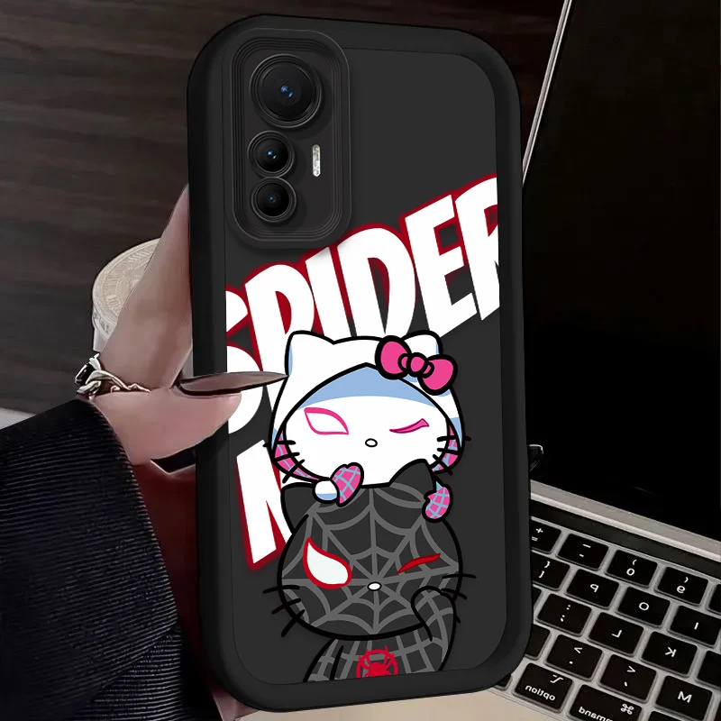 Чехол для телефона с принтом Человек-паук Xiaomi POCO X6 X5 X4 GT X3 NFC F3 F4 F5 F6 M5S C65 M6 Pro 4G 13T 12T 11T