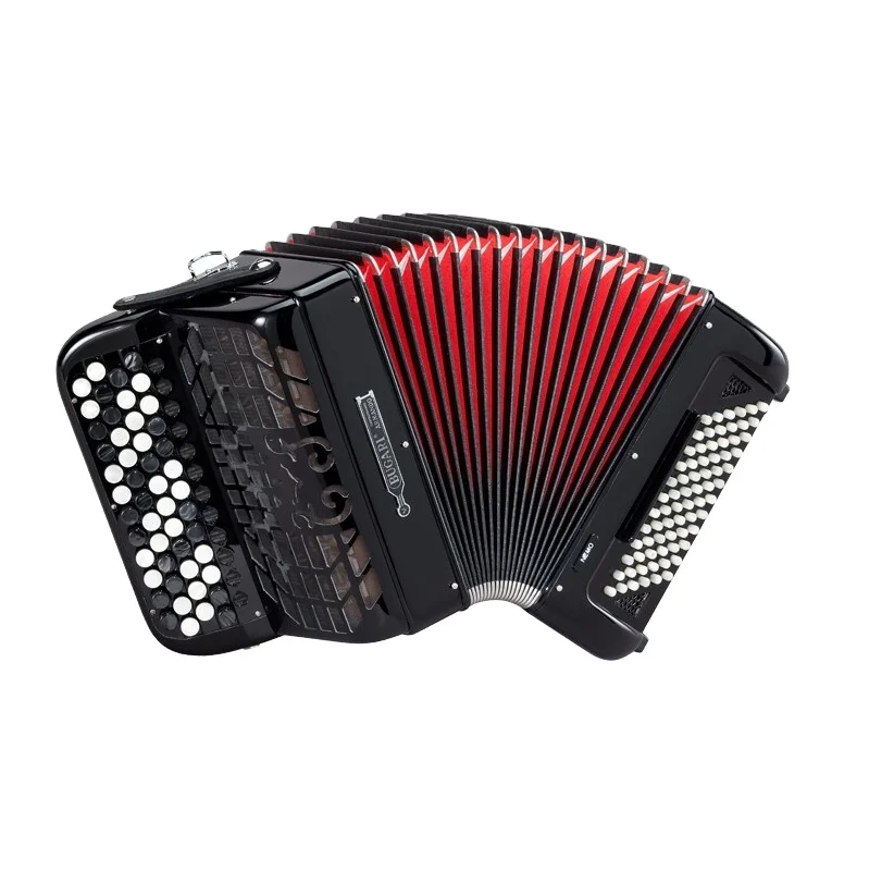 

Italy imported BUGARI professional bayan accordion 96BS free bass dual system instrument NEMO I [B system] accordion
